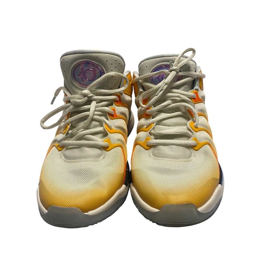 Nike KD16 Vivid Orange Cream‎ Gradient Basketball Shoes Mens 8.5